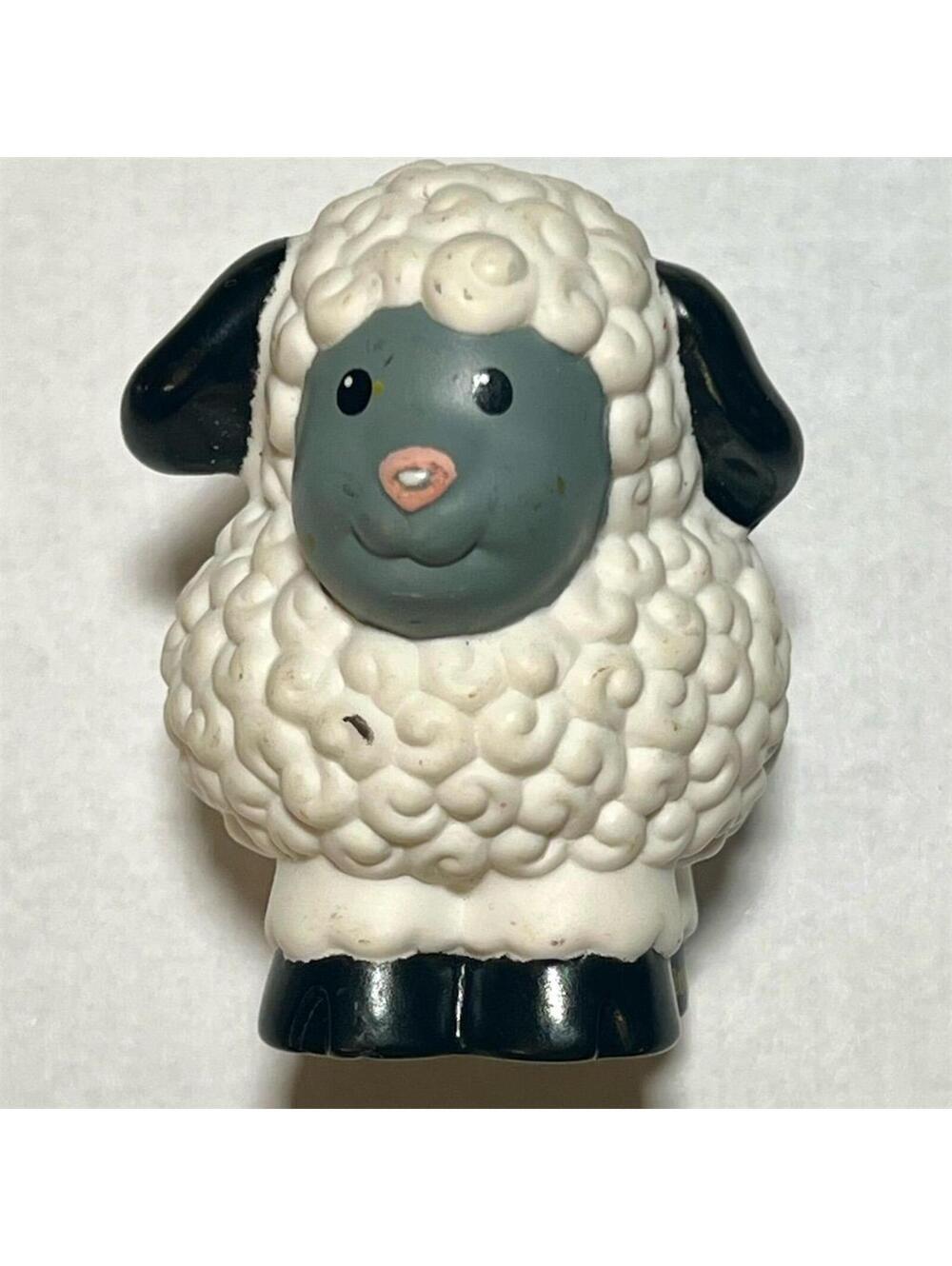 Fisher Price Little People Farm Nativity Sheep Figure White Lamb Toy